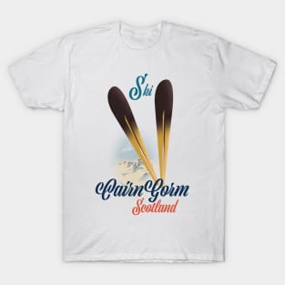 CairnGorm Scotland Ski poster T-Shirt